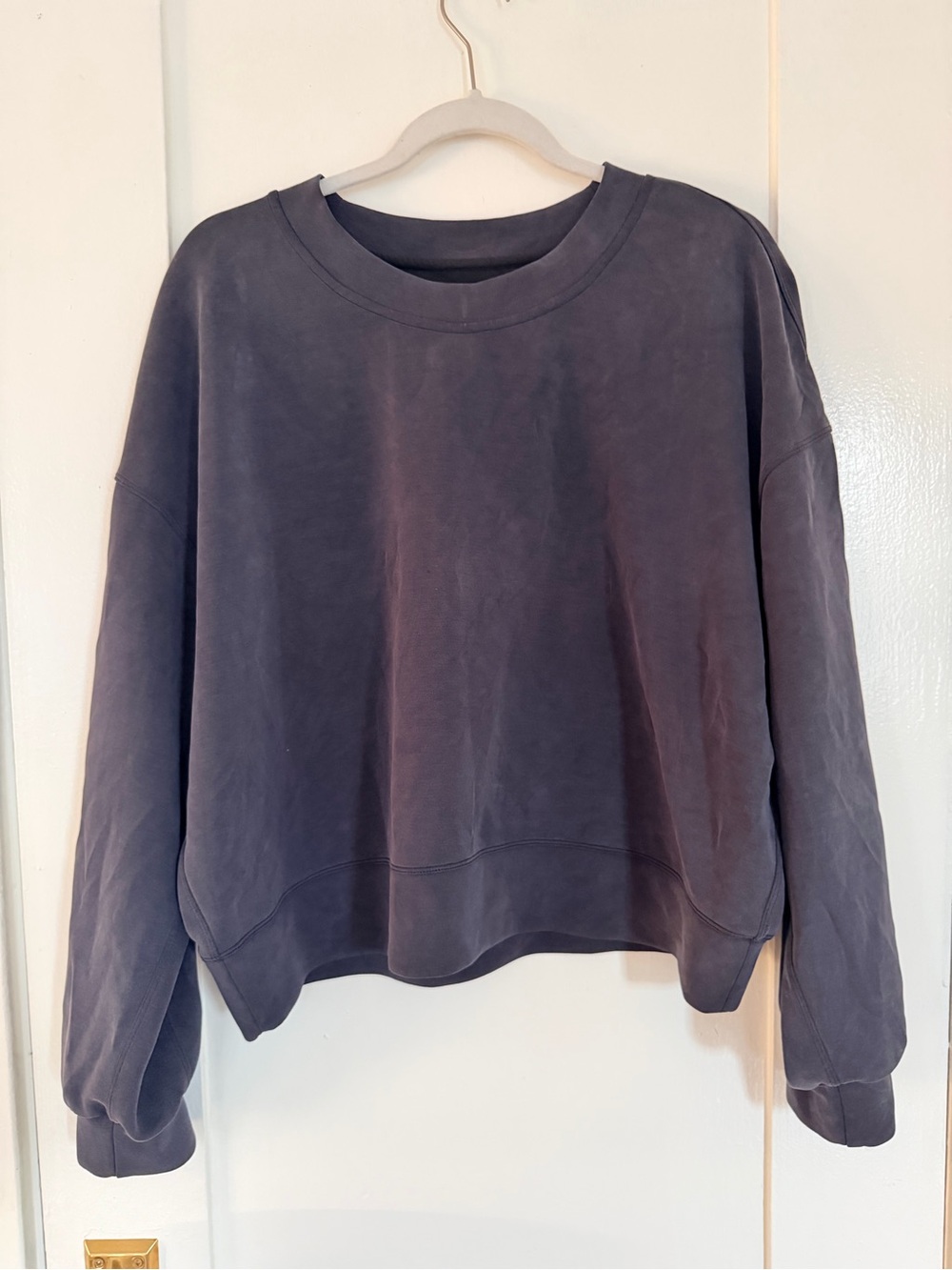 Lululemon Softstreme Perfectly Oversized Cropped Crew